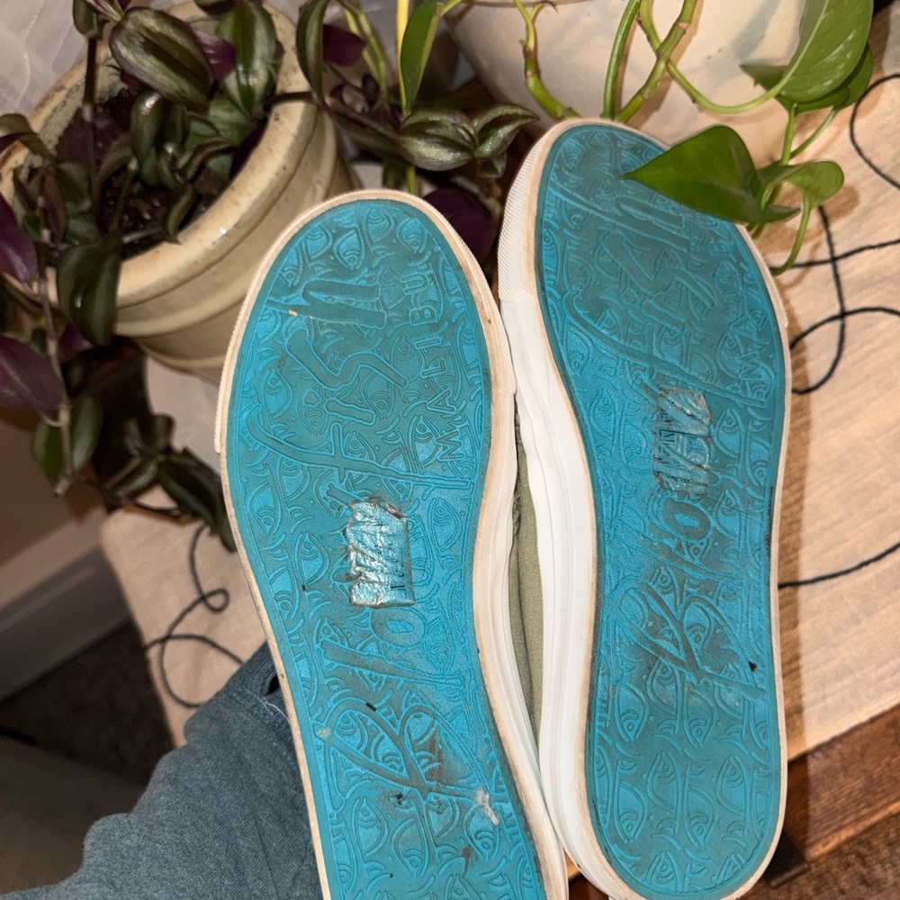 Blowfish Olive Green Slip-On Sneakers - Picture 4 of 4